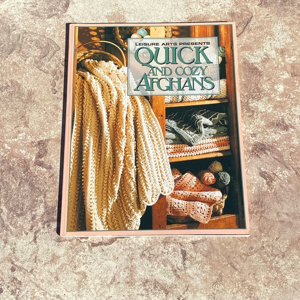 “Quick and Cozy Afghans” Book